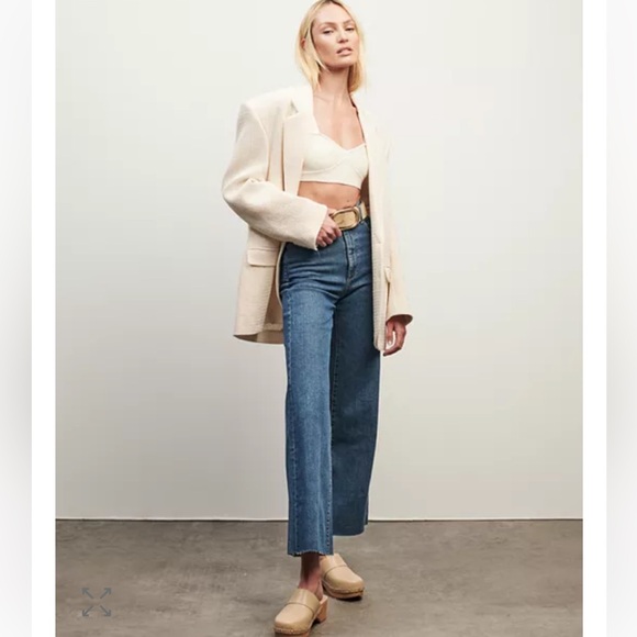 DL1961 Denim - DL 1961 Hepburn High Rise Wide Leg Jeans made with RECOVER™ in Keys Raw